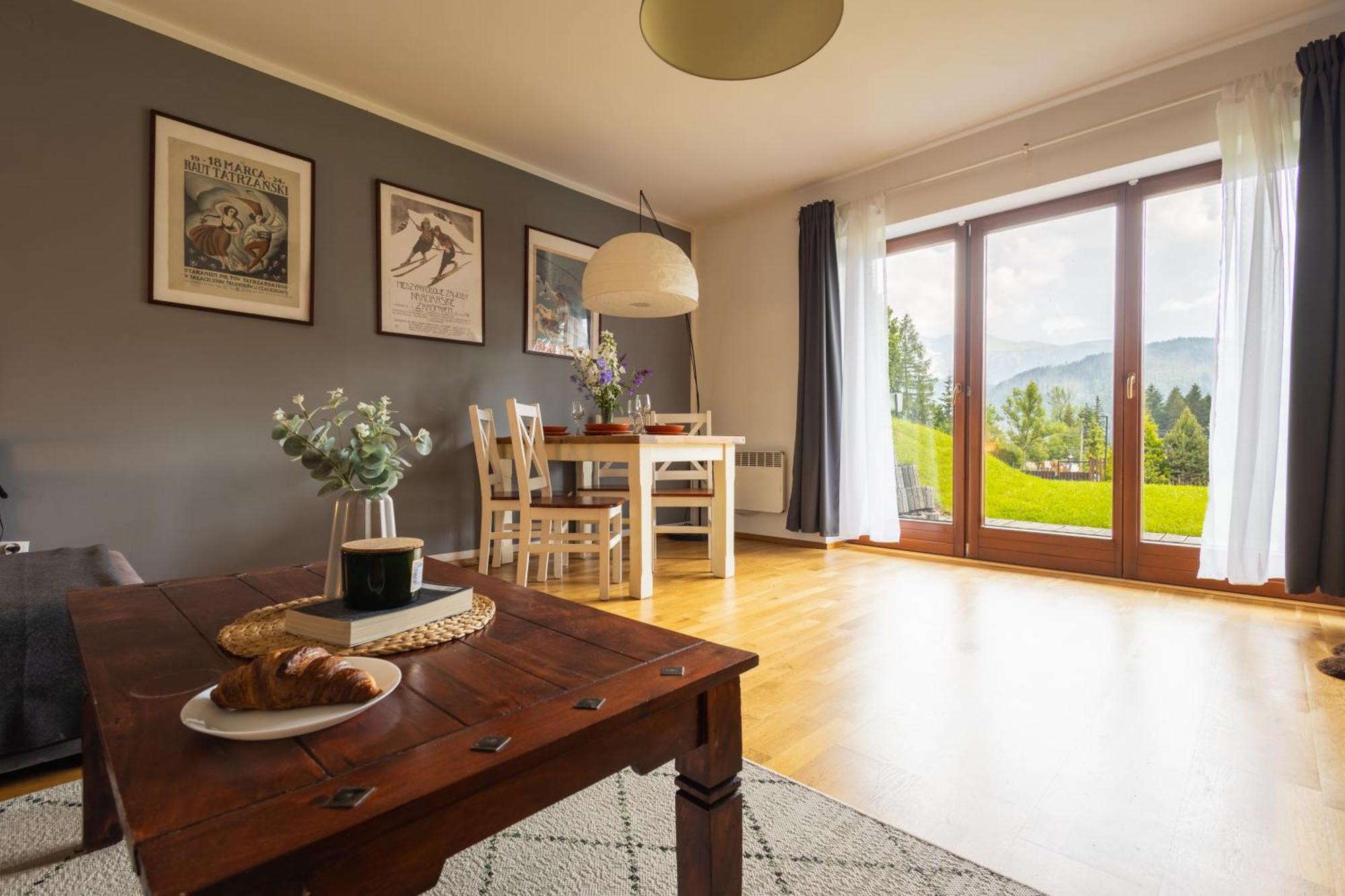 Apartament Poludniowy Z Widokiem- Sauna, Jacuzzi, Kominek Косцелиско Экстерьер фото