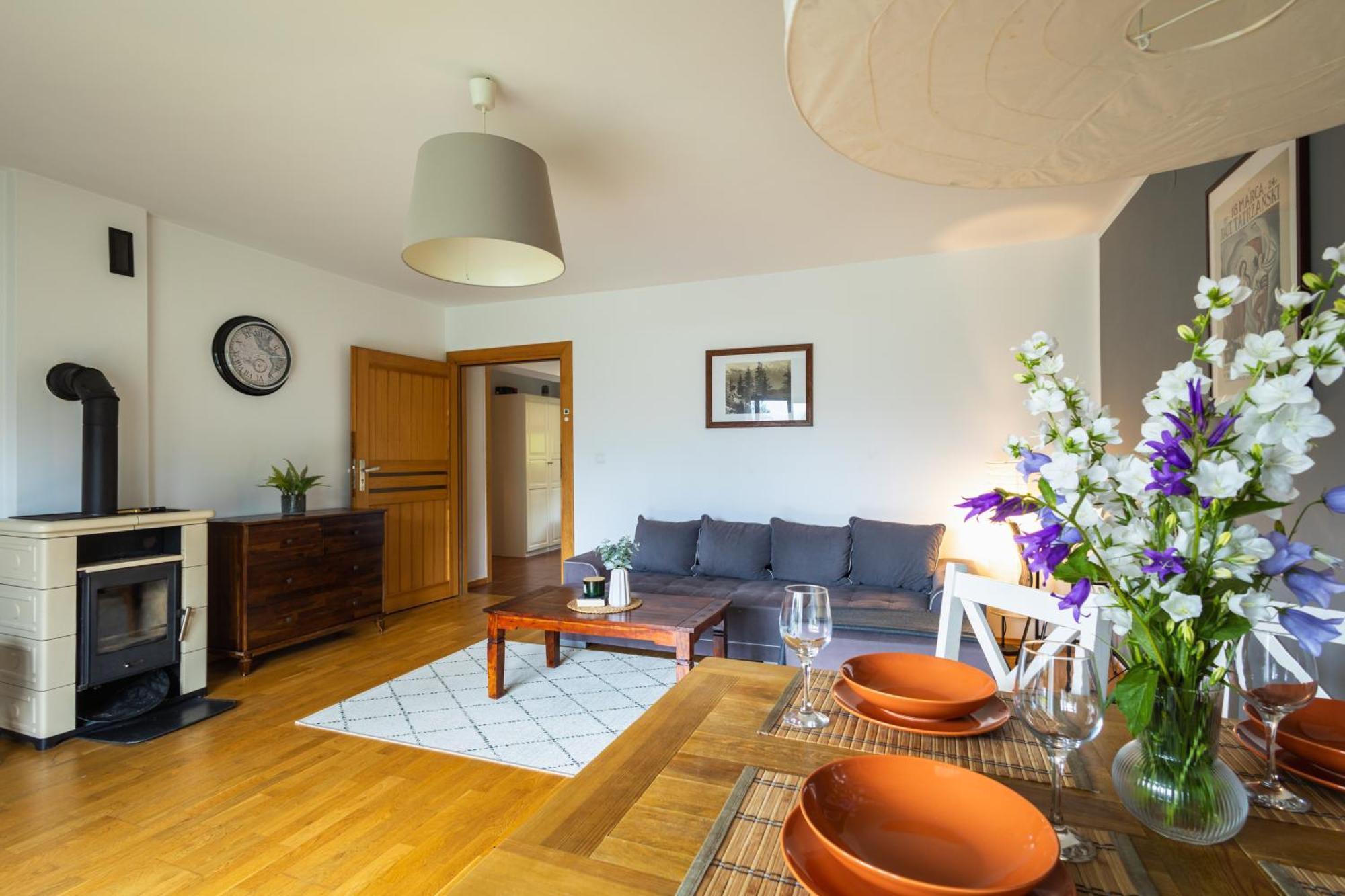 Apartament Poludniowy Z Widokiem- Sauna, Jacuzzi, Kominek Косцелиско Экстерьер фото